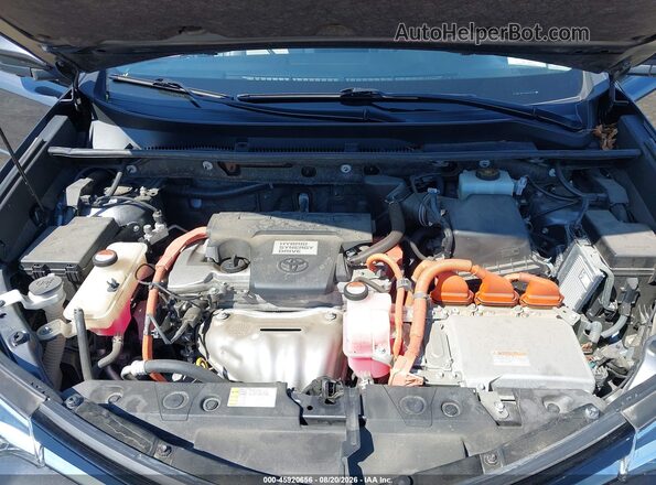 JTMDJREV6GD013040 2016 TOYOTA RAV4 HYBRID Gray Вид ззаду
