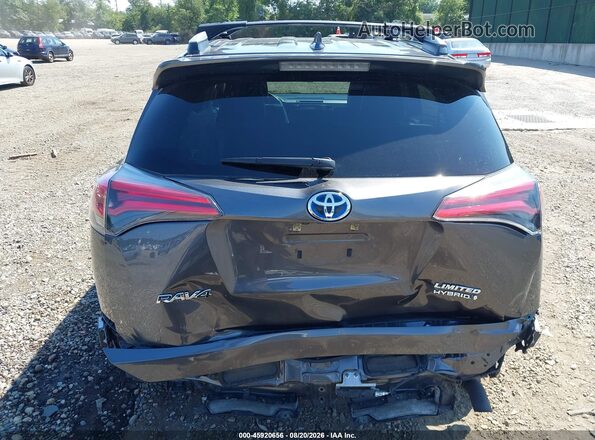 JTMDJREV6GD013040 2016 TOYOTA RAV4 HYBRID Gray 