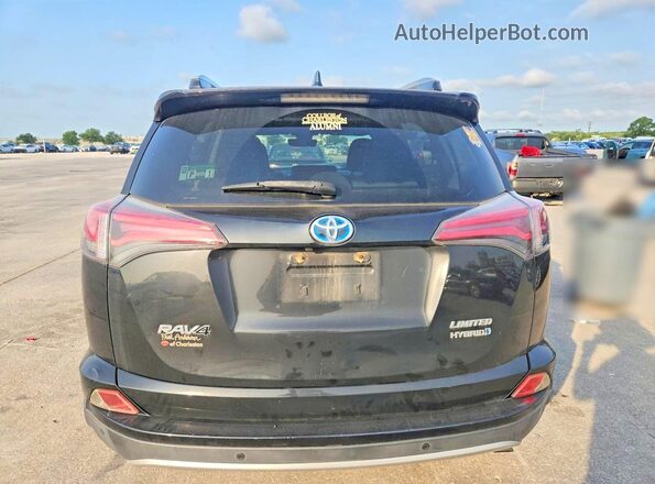 JTMDJREV7GD025942 2016 TOYOTA RAV4 Black Widok z tyłu