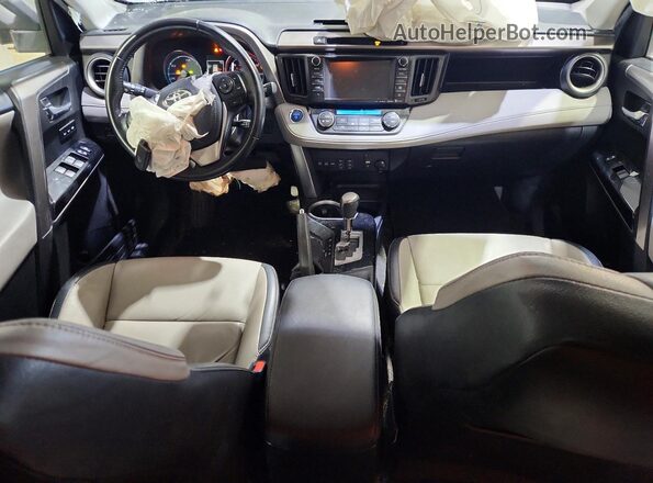JTMDJREV7GD048914 2016 TOYOTA RAV4 Gray Вид панелі приладів