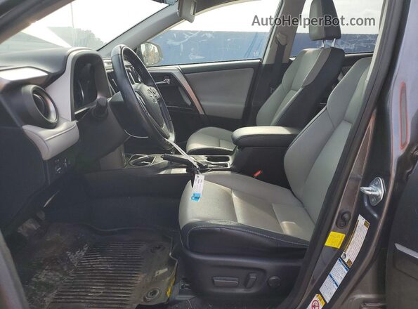 JTMDJREV7HD136881 2017 TOYOTA RAV4 Gray Սալոնի դիմացի տեսք