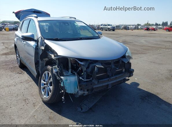 JTMDJREV7HD151249 2017 TOYOTA RAV4 HYBRID Silver Вид спереду