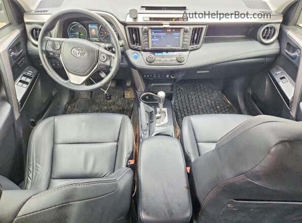 JTMDJREV7JD201444 2018 TOYOTA RAV4 Silver Dashboard view