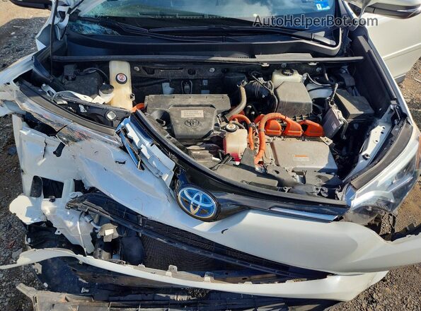 JTMDJREV7JD215537 2018 TOYOTA RAV4 White Շարժիչի բաժամունքի տեսք