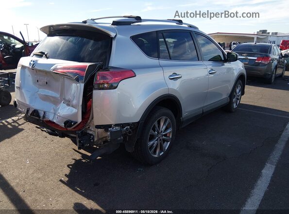 JTMDJREV9GD026137 2016 TOYOTA RAV4 HYBRID Silver Tył prawy