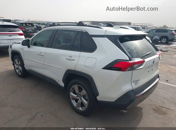 JTMDWRFV3KD021122 2019 TOYOTA RAV4 HYBRID White Rear left
