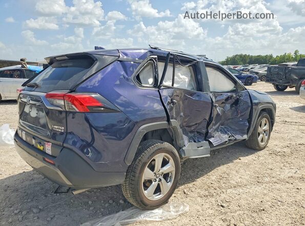 JTMDWRFV7KD501289 2019 TOYOTA RAV4 Blue Задня права чверть