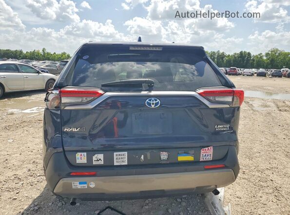 JTMDWRFV7KD501289 2019 TOYOTA RAV4 Blue Вид ззаду