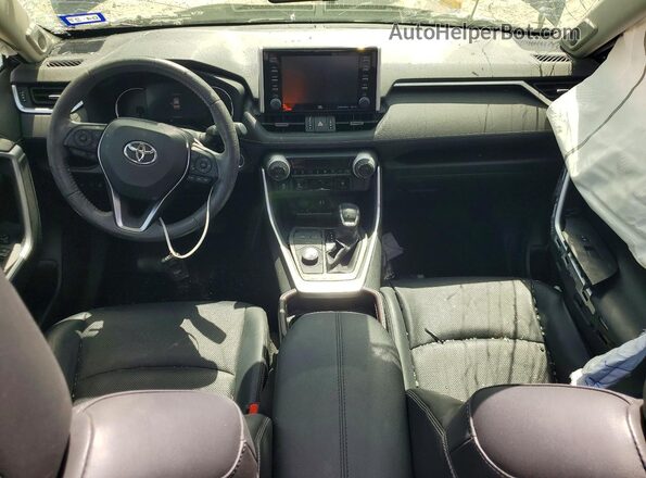 JTMDWRFV7KD501289 2019 TOYOTA RAV4 Blue Вид панелі приладів