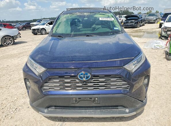 JTMDWRFV7KD501289 2019 TOYOTA RAV4 Blue Вид спереду
