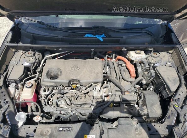 JTMDWRFV7KD501289 2019 TOYOTA RAV4 Blue Вид підкапотного простору