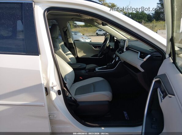 JTMDWRFV8KD036893 2019 TOYOTA RAV4 HYBRID White Widok wnętrza z przodu