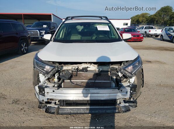 JTMDWRFV8KD036893 2019 TOYOTA RAV4 HYBRID White Widok wnętrza z tyłu