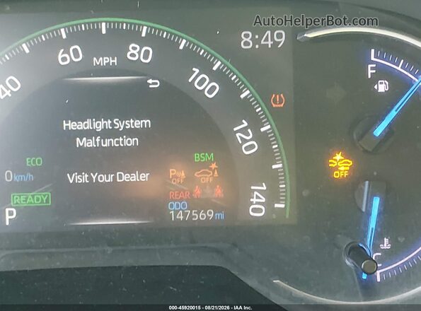 JTMDWRFV8KD036893 2019 TOYOTA RAV4 HYBRID White 