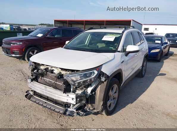 JTMDWRFV8KD036893 2019 TOYOTA RAV4 HYBRID White 