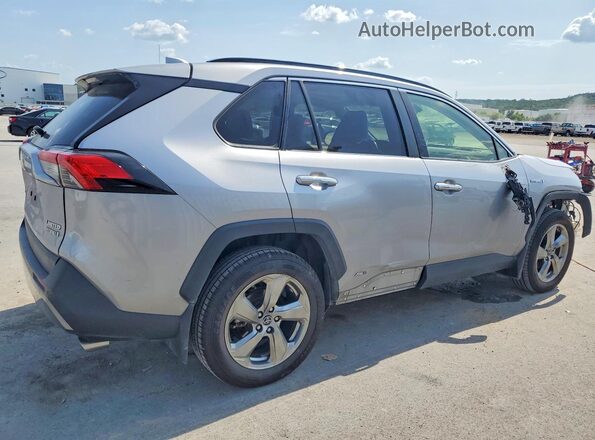 JTMDWRFV9KD518742 2019 TOYOTA RAV4 Серебряный Задняя правая четверть
