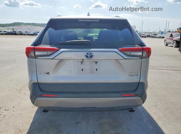 JTMDWRFV9KD518742 2019 TOYOTA RAV4 Серебряный Вид сзади
