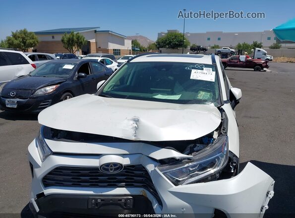 JTMDWRFVXLD543697 2020 TOYOTA RAV4 HYBRID White Widok z przodu