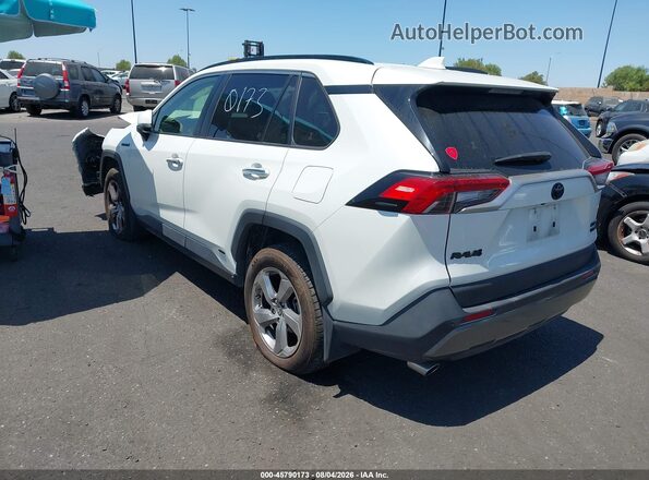 JTMDWRFVXLD543697 2020 TOYOTA RAV4 HYBRID White Tył lewy