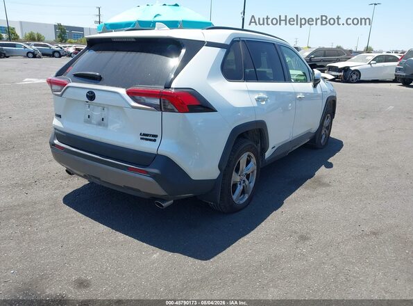 JTMDWRFVXLD543697 2020 TOYOTA RAV4 HYBRID White Tył prawy