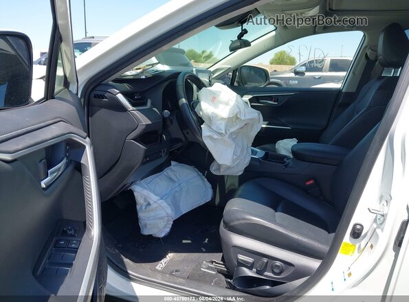 JTMDWRFVXLD543697 2020 TOYOTA RAV4 HYBRID White Widok wnętrza z przodu