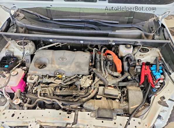 JTME6RFV0ND531596 2022 TOYOTA RAV4 White Շարժիչի բաժամունքի տեսք