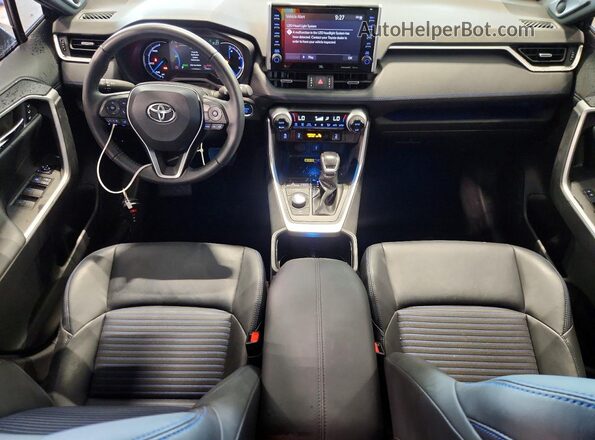 JTME6RFV0ND531596 2022 TOYOTA RAV4 White Առջևի վահանակի տեսք