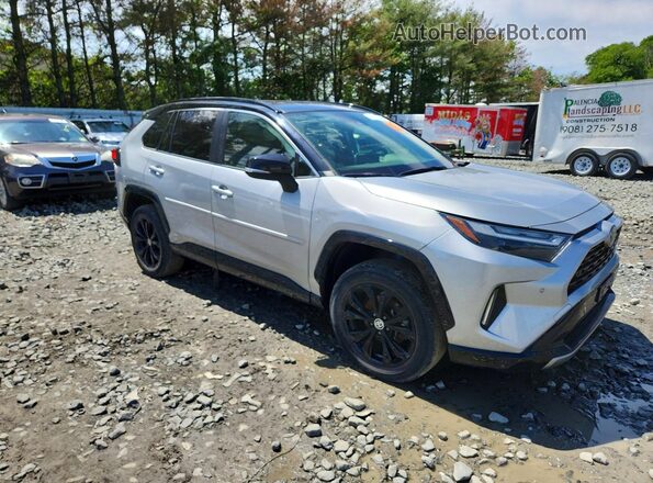 JTME6RFV0NJ019497 2022 TOYOTA RAV4 Silver Przód prawy