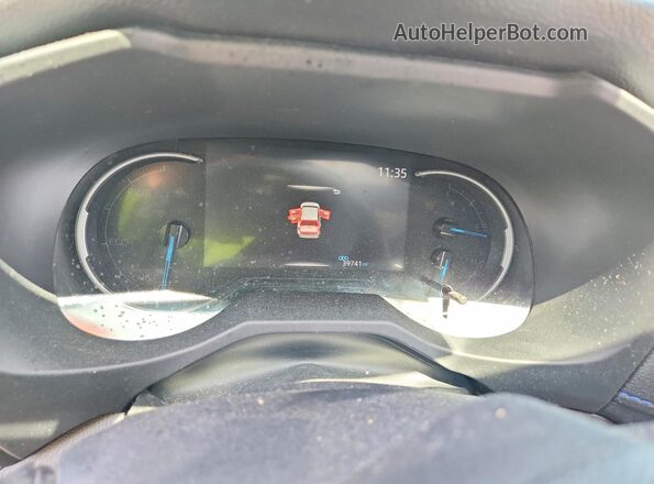 JTME6RFV0NJ019497 2022 TOYOTA RAV4 Silver Widok zestawu wskaźników