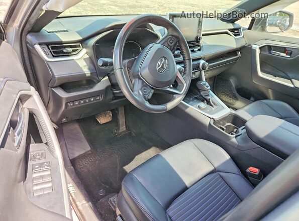 JTME6RFV0NJ019497 2022 TOYOTA RAV4 Silver Widok deski rozdzielczej