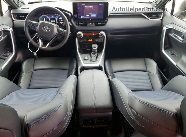 JTME6RFV0SD577215 2025 TOYOTA RAV4 Серебряный Вид панели приборов