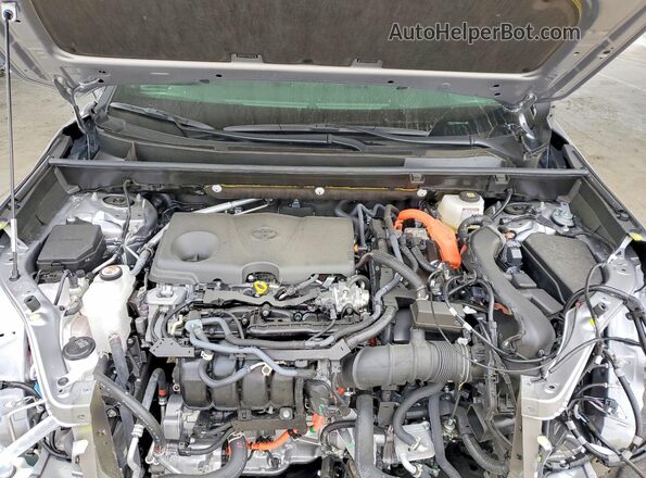 JTME6RFV0SD577215 2025 TOYOTA RAV4 Серебряный Вид задней части салона