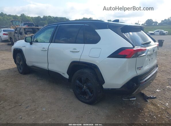 JTME6RFV1MD513171 2021 TOYOTA RAV4 HYBRID White Հետևի ձախ