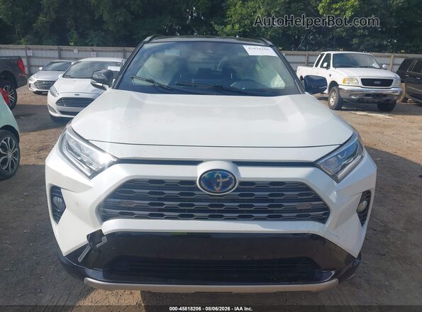 JTME6RFV1MD513171 2021 TOYOTA RAV4 HYBRID White Սարքավորումների վահանակի տեսք