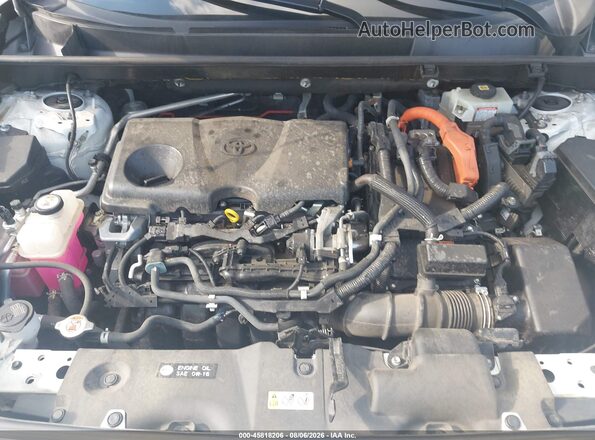 JTME6RFV1MD513171 2021 TOYOTA RAV4 HYBRID White Հետևի տեսք