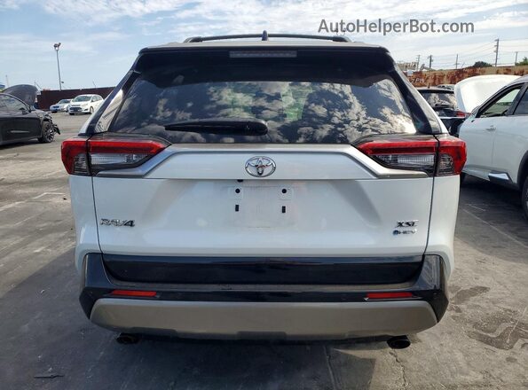 JTME6RFV2SD580312 2025 TOYOTA RAV4 White Вид ззаду