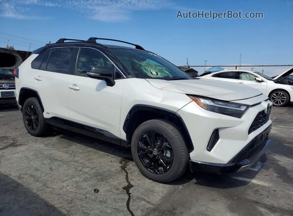 JTME6RFV2SD580312 2025 TOYOTA RAV4 White Передня права чверть