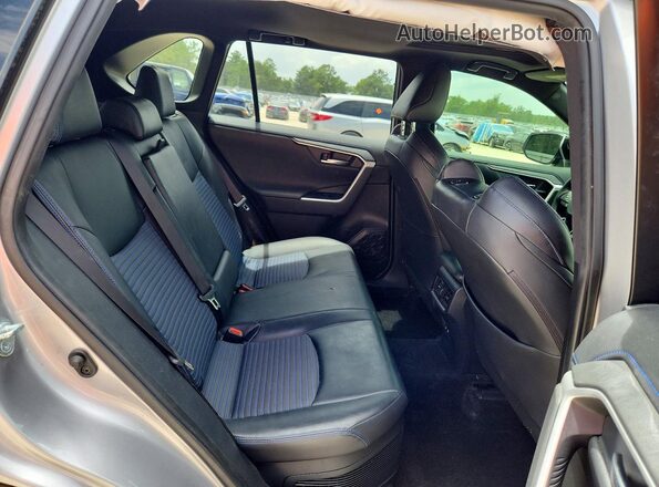 JTME6RFV4LD502843 2020 TOYOTA RAV4 Silver Rear seats view