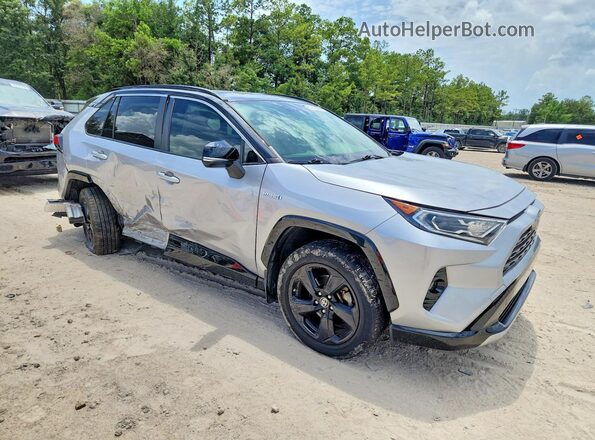 JTME6RFV4LD502843 2020 TOYOTA RAV4 Silver Front right
