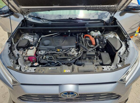 JTME6RFV4LD502843 2020 TOYOTA RAV4 Silver Rear interior view