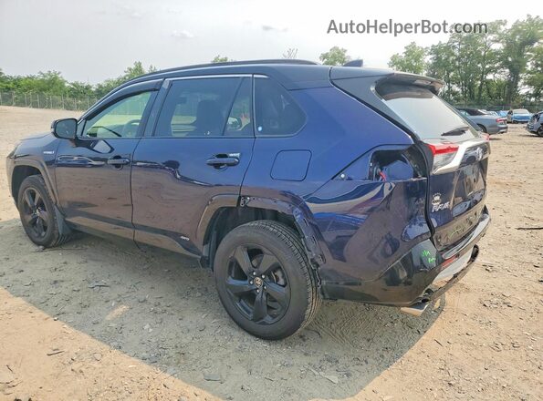 JTME6RFV4MJ005682 2021 TOYOTA RAV4 Blue Հետևի ձախ