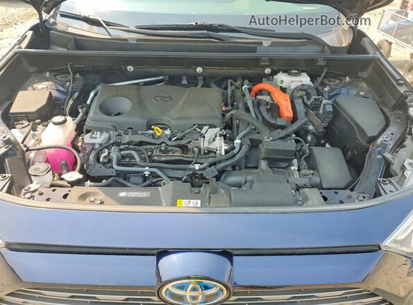 JTME6RFV4MJ005682 2021 TOYOTA RAV4 Blue Շարժիչի բաժամունքի տեսք