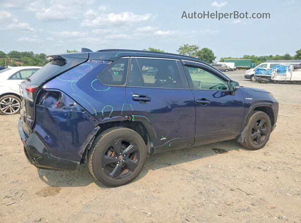 JTME6RFV4MJ005682 2021 TOYOTA RAV4 Blue Հետևի աջ
