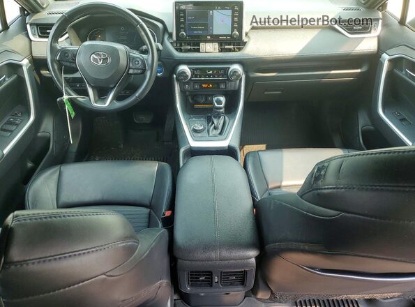 JTME6RFV4MJ005682 2021 TOYOTA RAV4 Blue Առջևի վահանակի տեսք