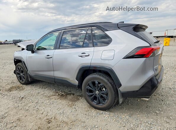 JTME6RFV4SD580263 2025 TOYOTA RAV4 Silver უკანა მარცხენა