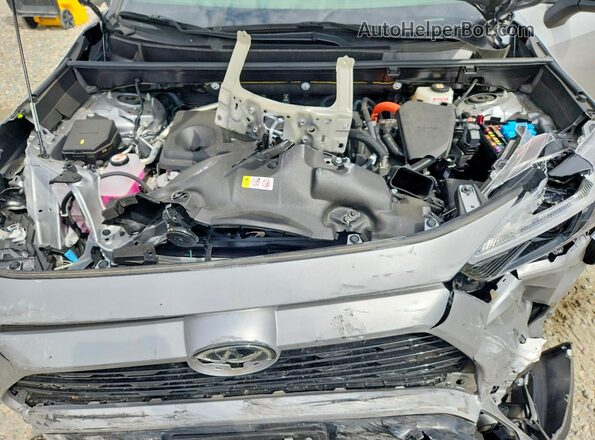 JTME6RFV4SD580263 2025 TOYOTA RAV4 Silver ძრავის განყოფილების ხედი