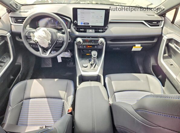 JTME6RFV4SD580263 2025 TOYOTA RAV4 Silver წინა პანელის ხედი