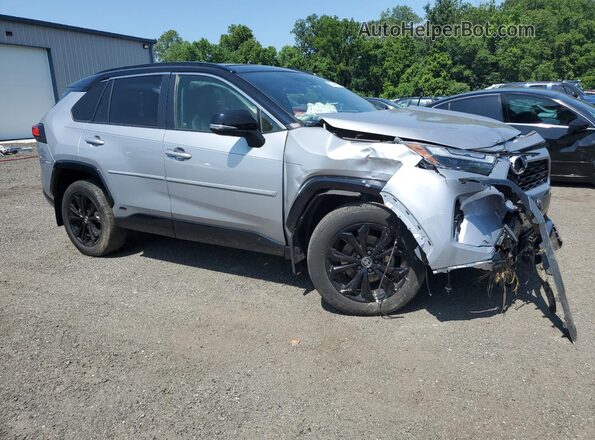 JTME6RFV5ND521839 2022 TOYOTA RAV4 Silver Przód prawy