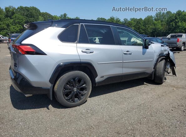 JTME6RFV5ND521839 2022 TOYOTA RAV4 Silver Tył prawy