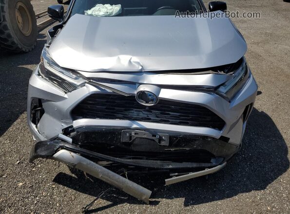 JTME6RFV5ND521839 2022 TOYOTA RAV4 Silver Widok komory silnika